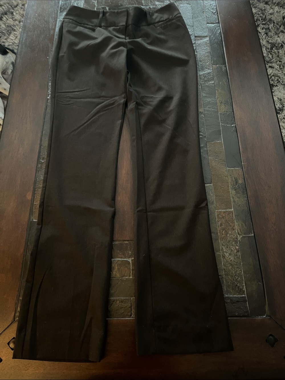 Drew Fit Low Rise Classic Women’s Brown Dress Pants